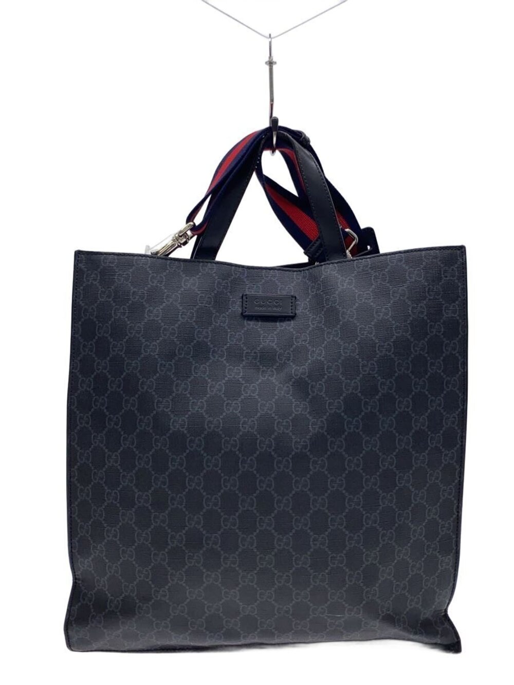 Gucci Tote Bag GG Supreme Black All over